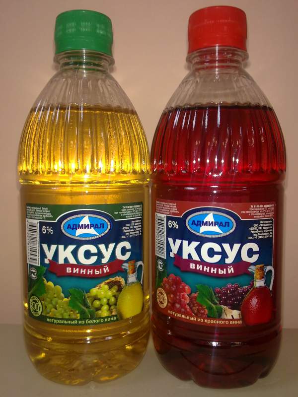 Бытовой уксус