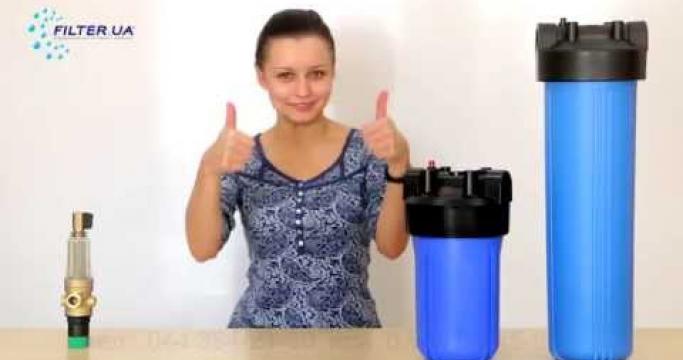 Embedded thumbnail for Фильтр для воды Биг Блю 20 и 10, сменные картриджи к фильтру